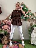 Blouse Murcia chocolat
