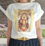Tee-shirt India blanc