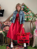 Sac Cabas The Tote Bag rouge