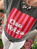 Tee-shirt Ibiza noir délavé