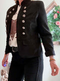 Veste Victoria noire du 36 au 42