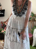Robe Elena blanche/noire