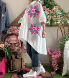 Chemise Tunique Mélanie blanche
