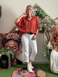 Blouse Iconic Terracotta