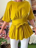 Blouse Murcia moutarde