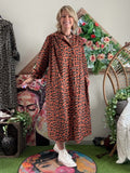 Robe Daniella leo terracotta du 38 au 52