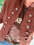 Veste Victoria Chocolat du 36 au 42