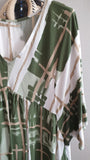 Robe Fluide kaki