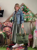 Cabas The Tote Bag Kaki