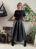 Jupe avec ceinture noire Céline du 36 au 42/44
