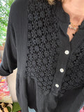 Blouse Josephine noire