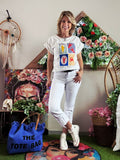 Tee-shirt Crustacé blanc