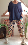 Haut Oversize bleu Star