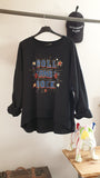 Vp* Sweat noir Roll and Rock