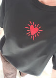 Sweat Coeur noir