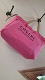 Grand sac fourre-tout Coveri rose