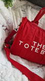 The Tote Bag rouge