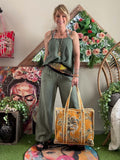 Sac matelassé zip Jungle