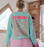 Sweat Iconic turquoise