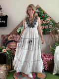 Robe Elena blanche/noire