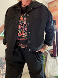 Veste City noir du 38 au 48