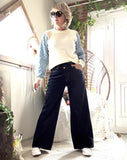 Pull Bleu Jeans blanc