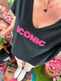 Tee-shirt Iconic noir