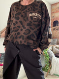 Sweat NAMASTE chocolat du 38 au 48
