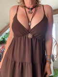 Robe Avila Chocolat du 36 au 46