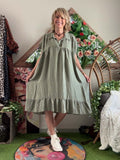 Robe Cécile Kaki du 38 au 52