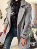 Manteau BLAIR gris du 36 au 42