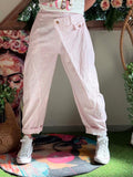 Pantalon Stéphane rayures roses