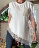 Haut Vanessa dentelle beige