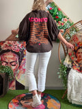 Blouse Iconic chocolat