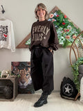 Sweat Beverly Hills chocolat du 36 au 46