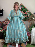 Robe Yasmine turquoise