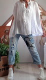 Blouse blanche Tiffany
