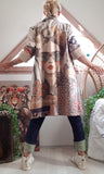 Veste longue Frida pastel