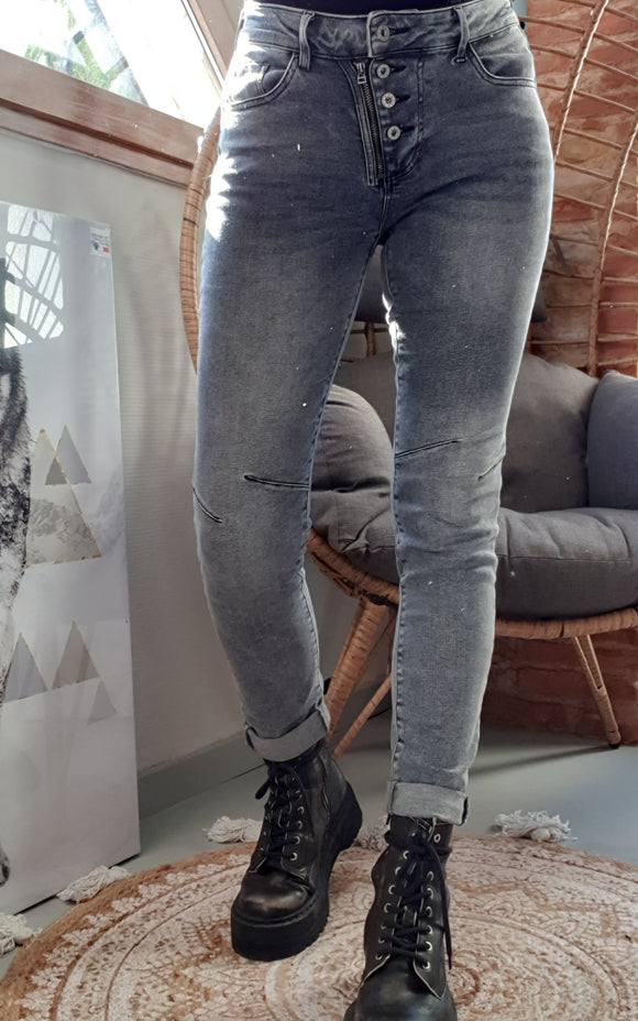 Jeans Melly gris